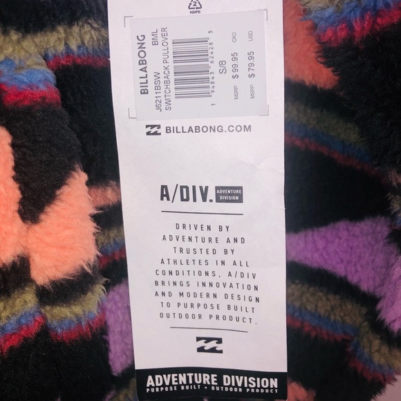 Billabong pullover sweater (s) - Picture 8 of 8